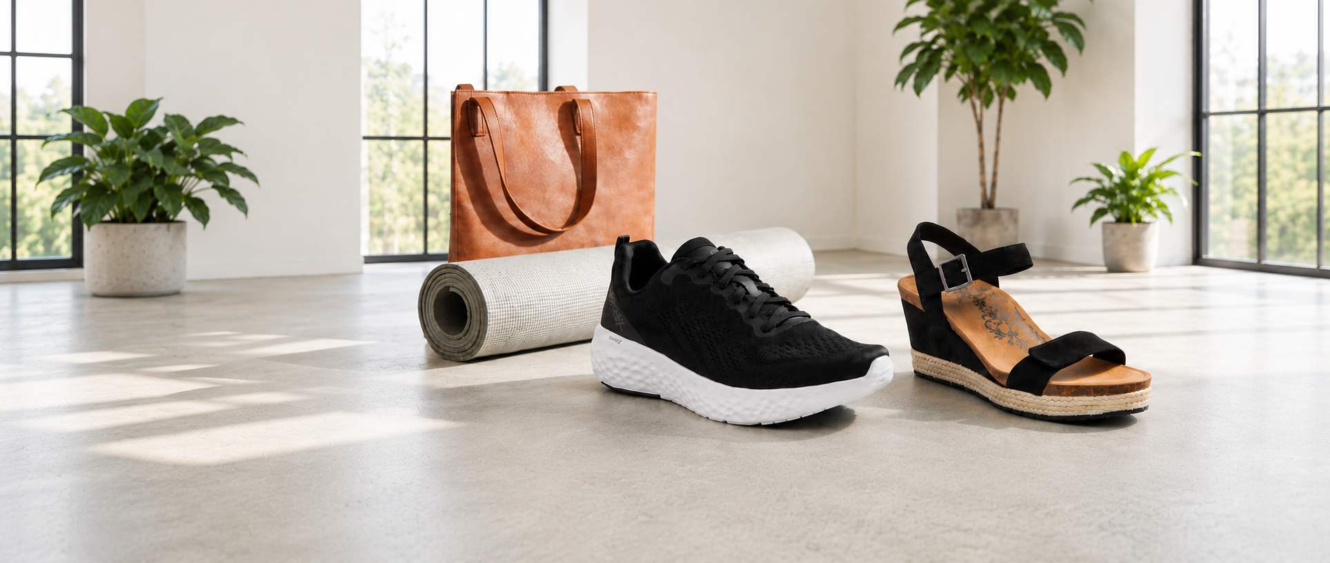 Arch Support Sneakers and Wedges for Standing All Day