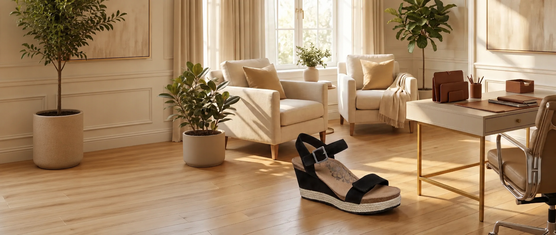 Professional Work Shoes That Won't Hurt by Noon: The Aetrex Sydney Wedge