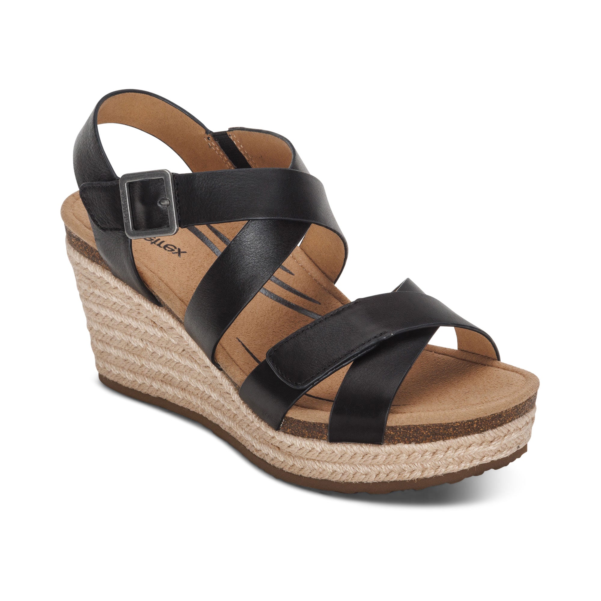 Anna Arch Support Wedge #color_black