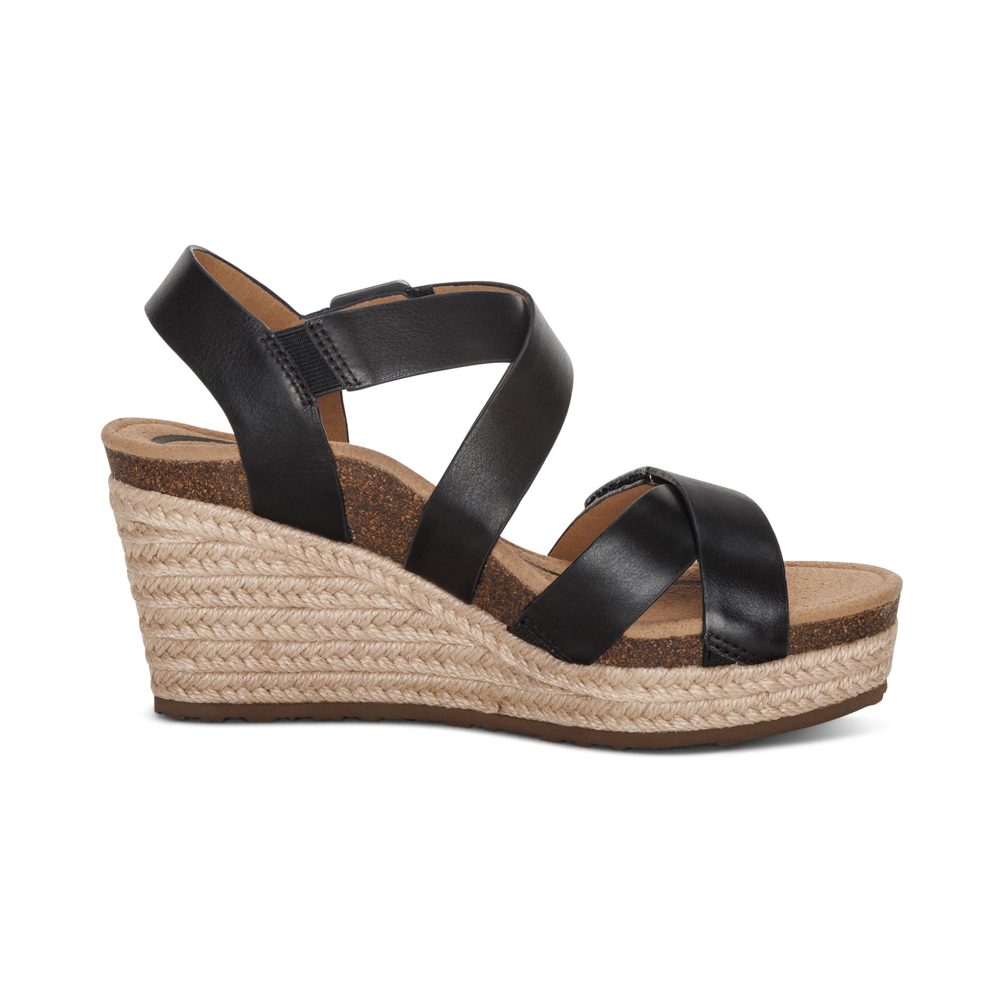 Anna Arch Support Wedge #color_black