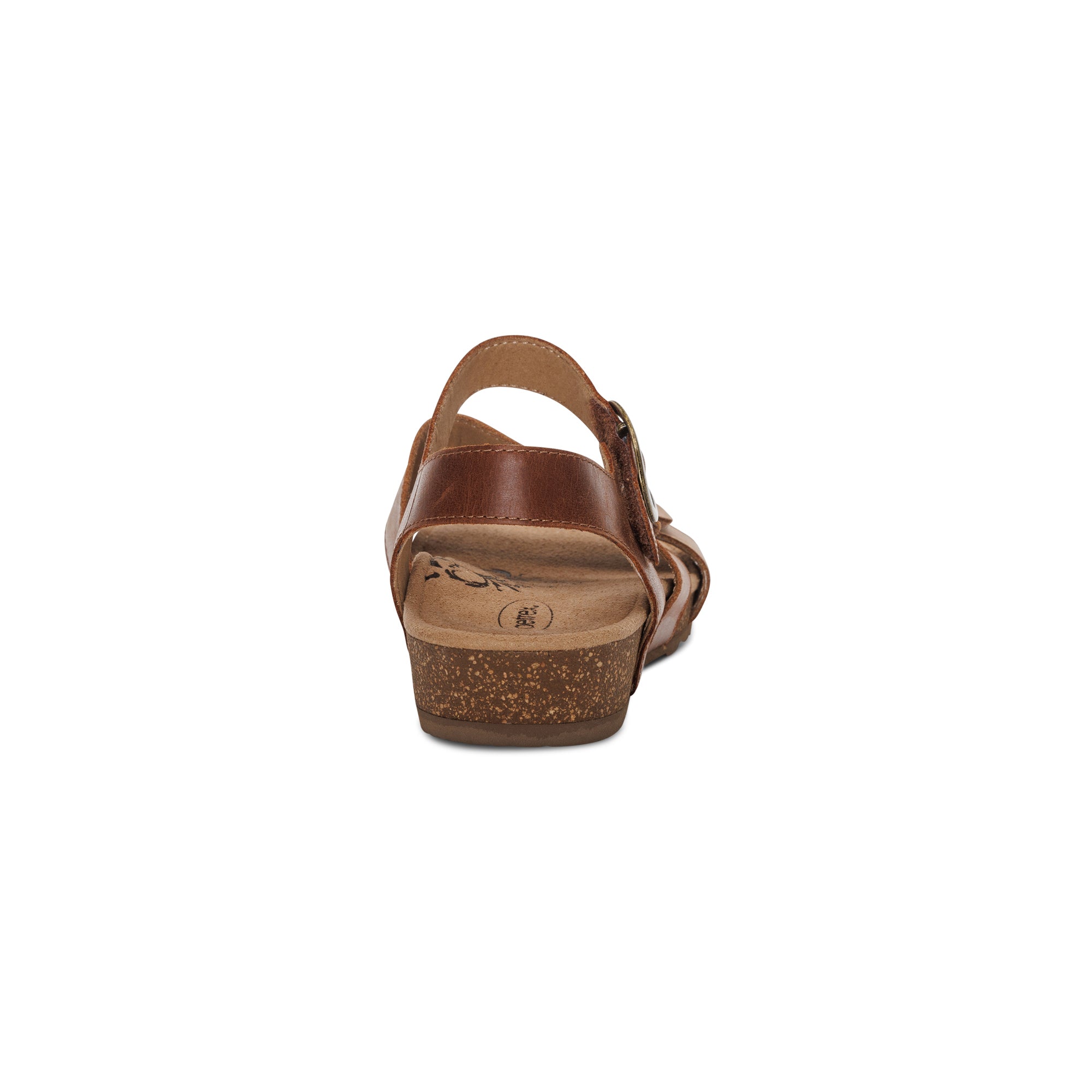 Lilly Adjustable Quarter Strap Sandal #color_walnut