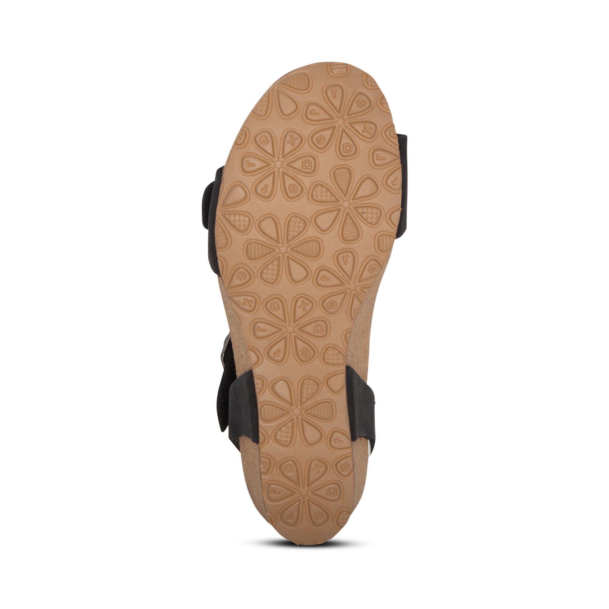 Lexa Quarter Strap Wedge #color_black