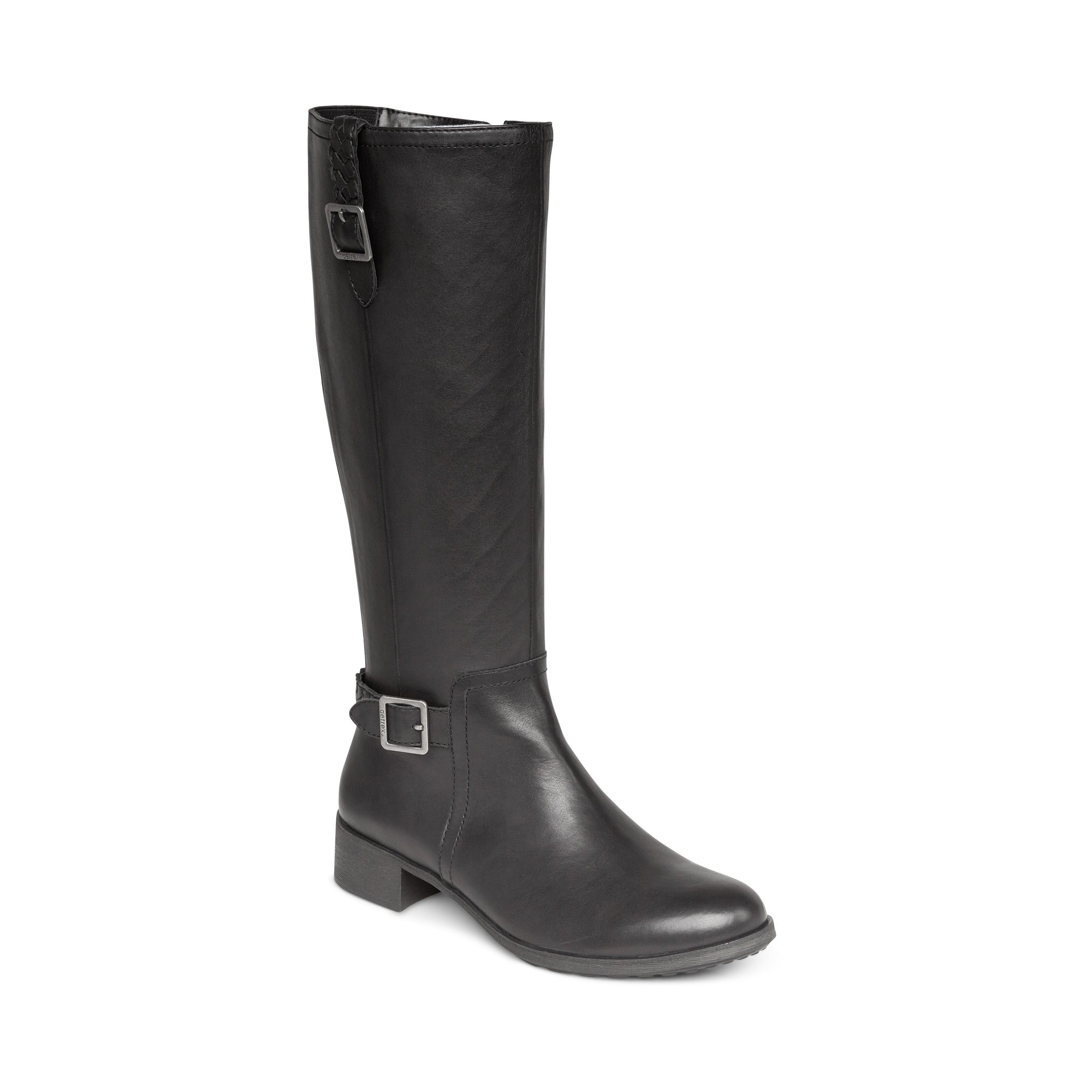 Vera Arch Support Riding Boot Black – aetrex