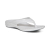 glossy white