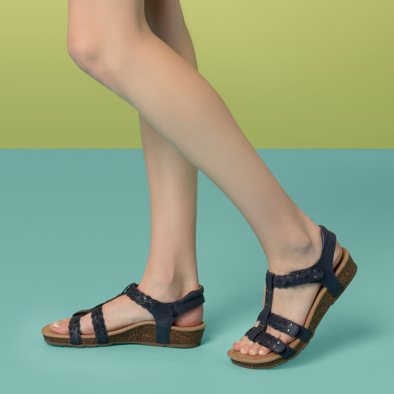 Reese Adjustable Gladiator Sandal #color_taupe