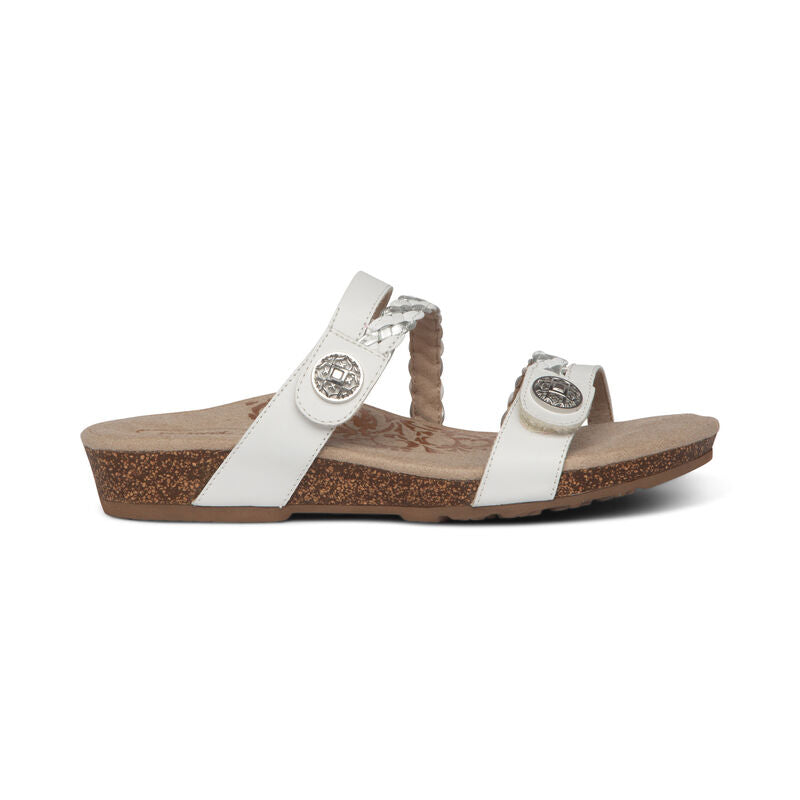 Janey Braided Slide Right Angle #color_white