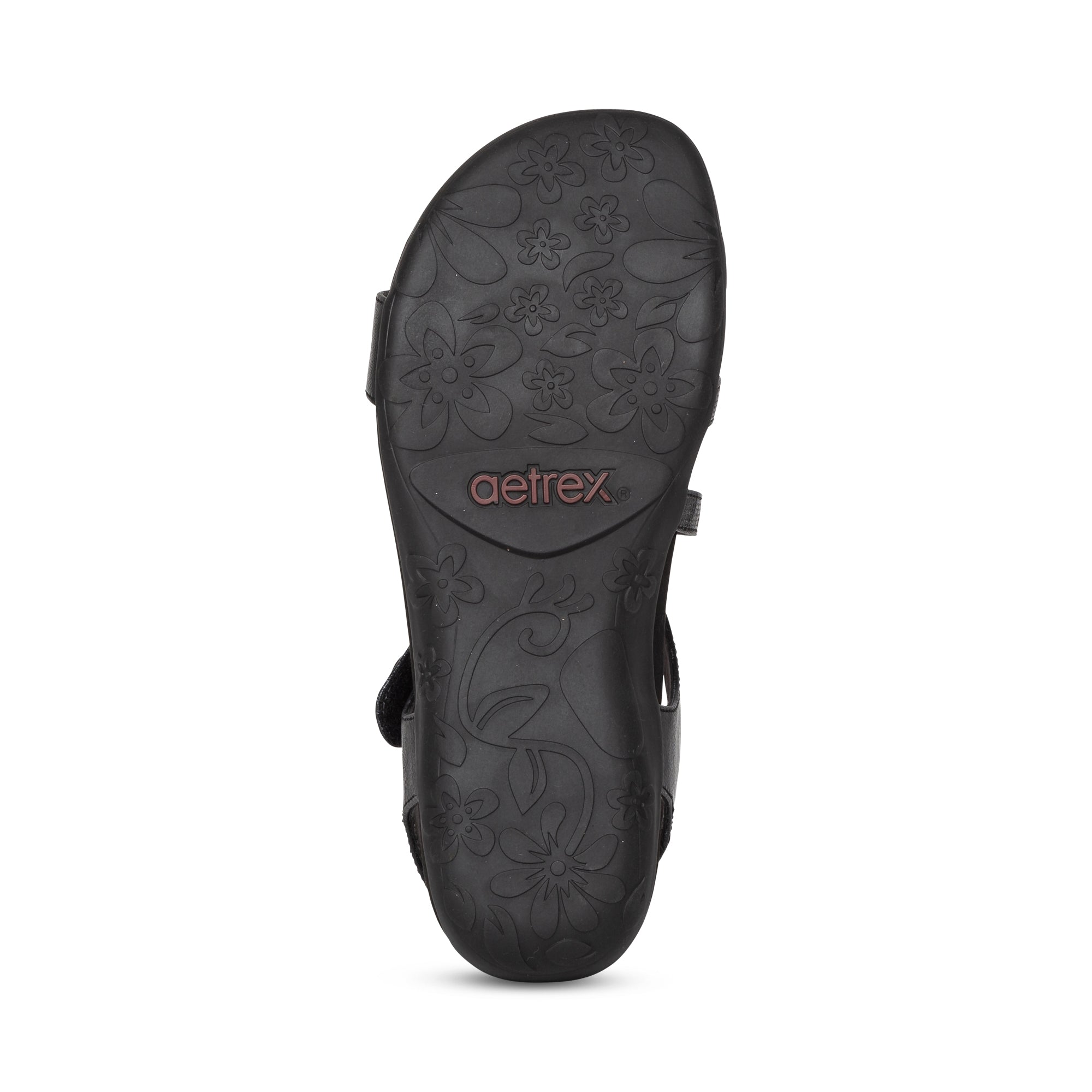 Jess Adjustable Quarter Strap Sandal #color_black