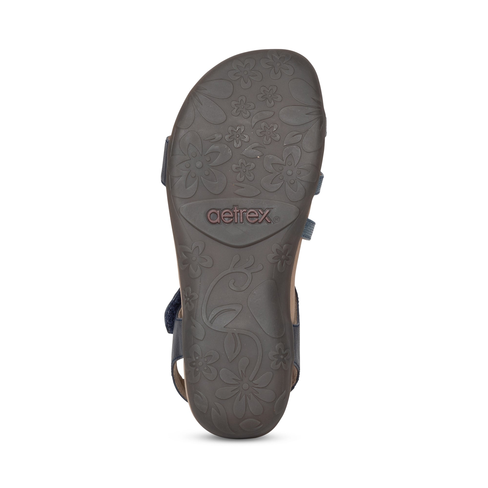 Jess Adjustable Quarter Strap Sandal #color_navy