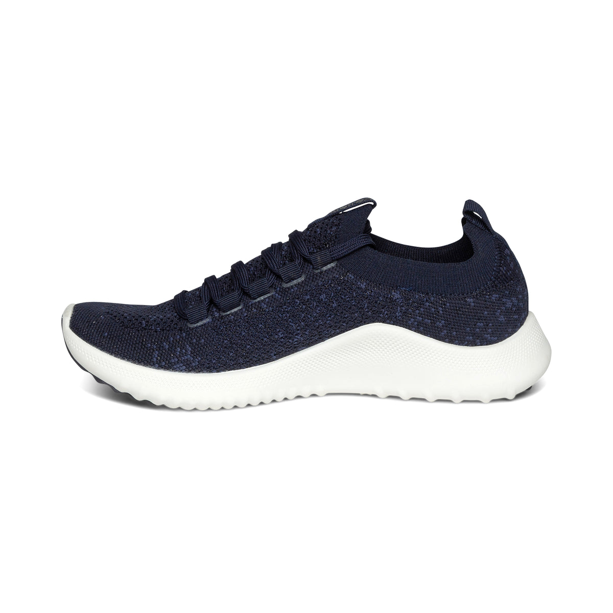Carly Arch Support Sneakers Left Angle #color_navy