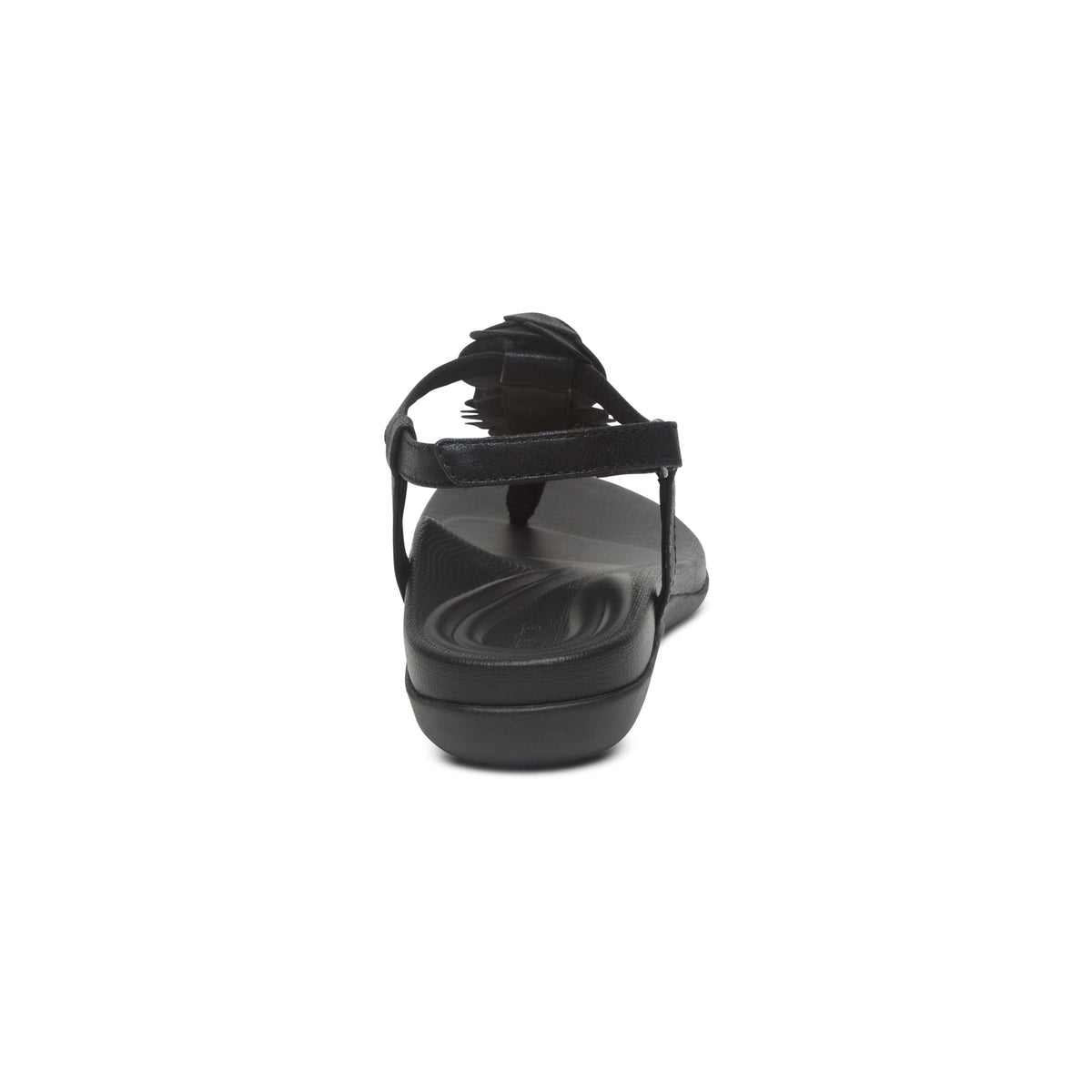 Charli Thong Sandal Rear Angle #color_black