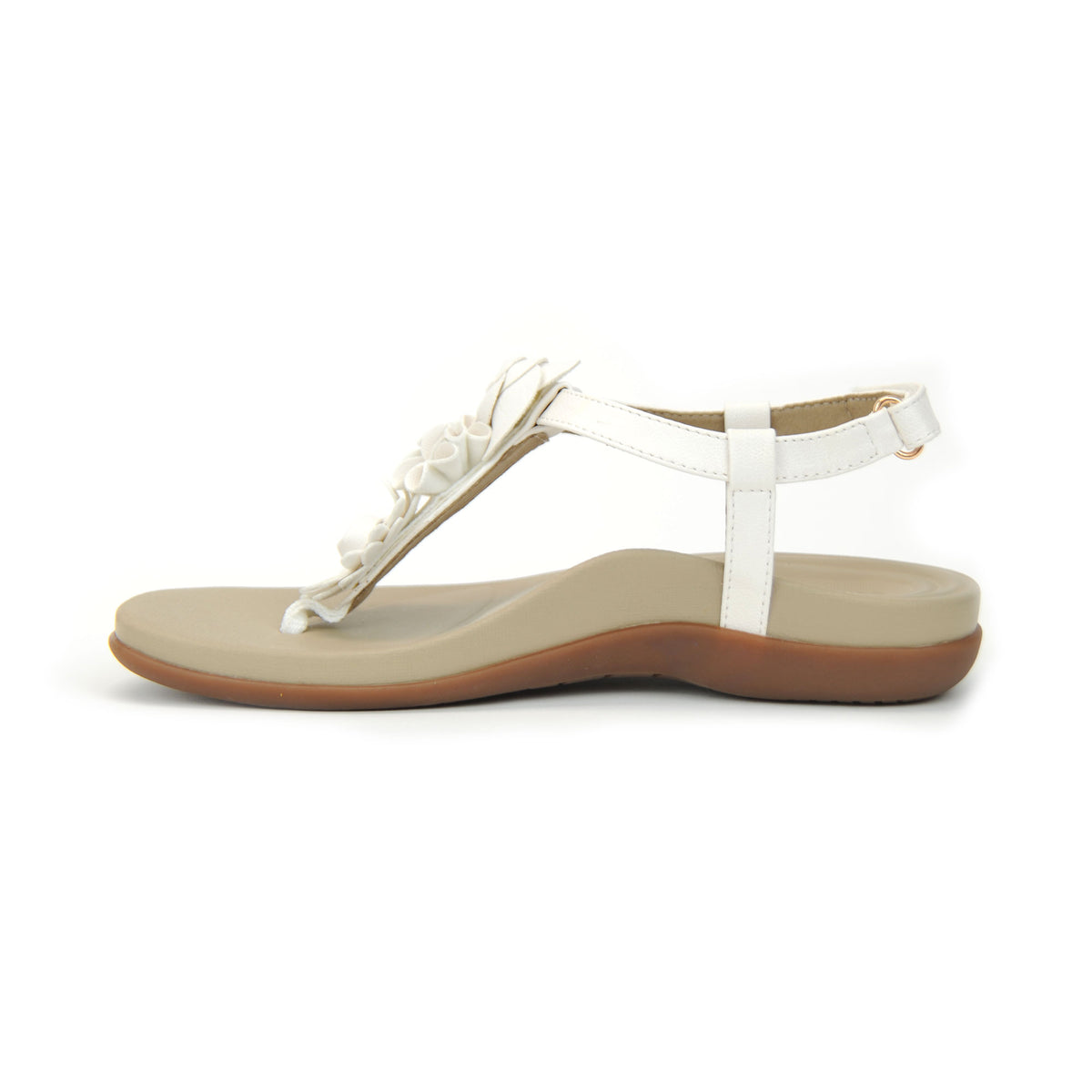 Charli Thong Sandal Left Angle #color_white