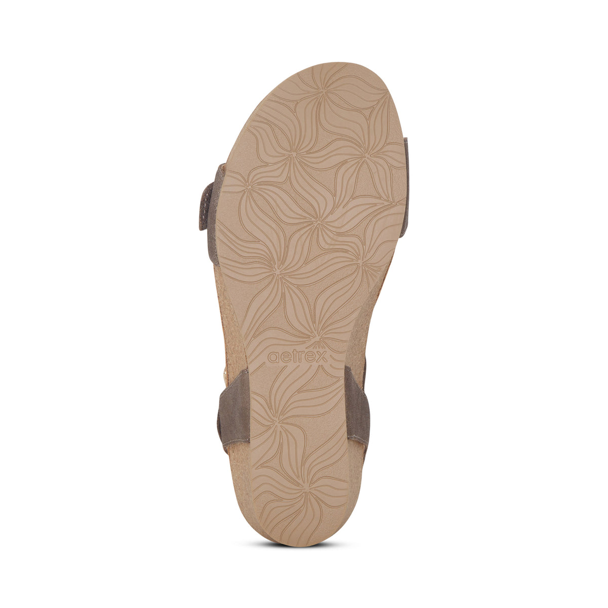 Lexa Quarter Strap Wedge Bottom Angle #color_bronze
