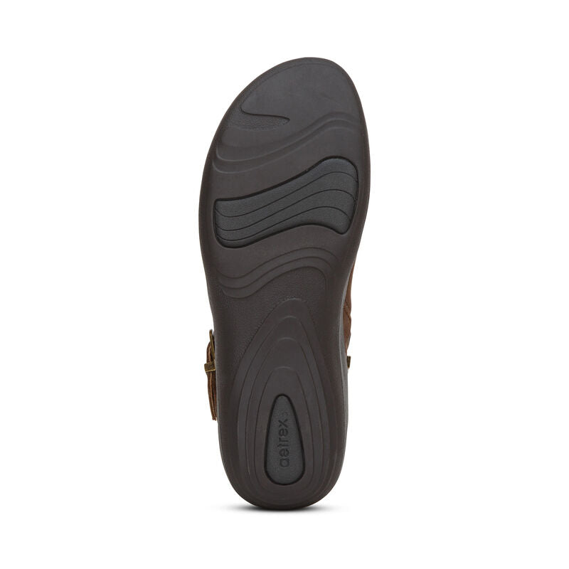 Luna Arch Support Boot Bottom Angle #color_dark-earth