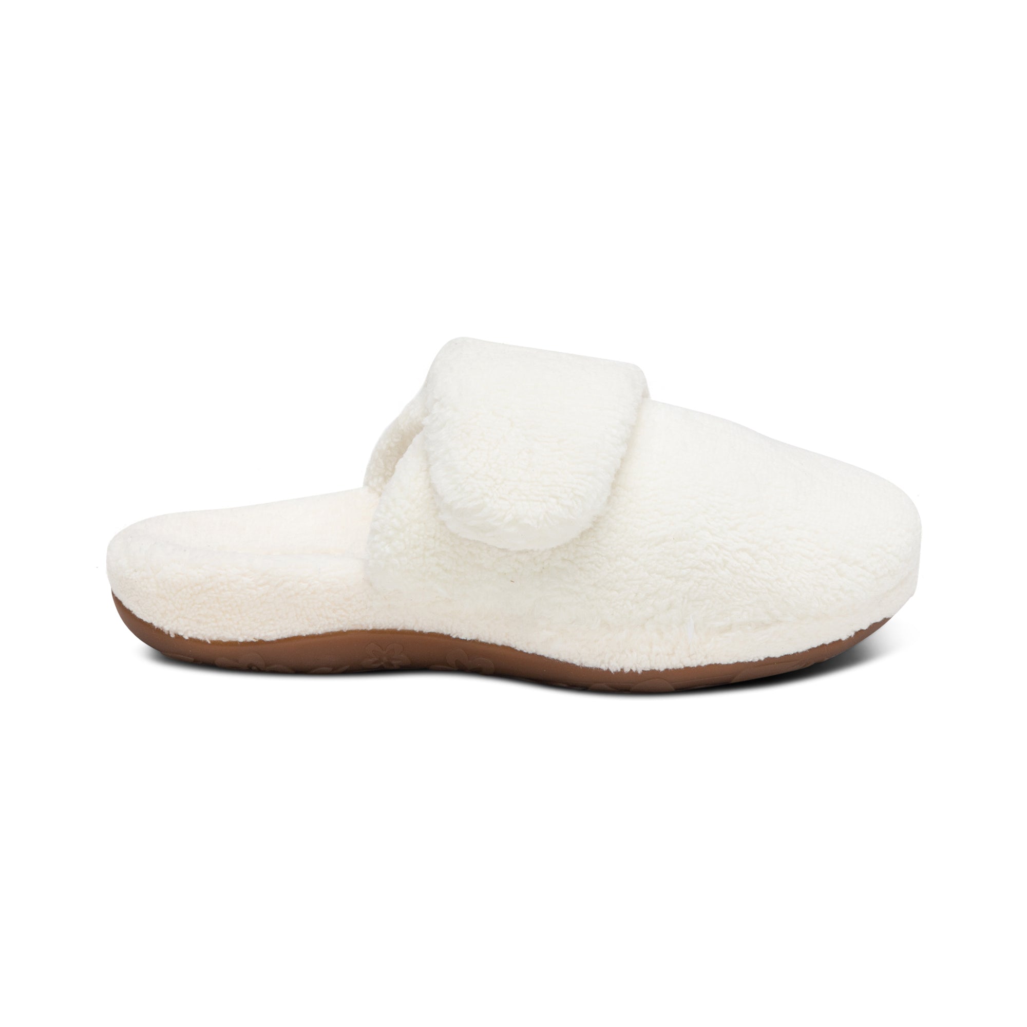 Mandy Closed Toe Slipper Right Angle #color_ivory
