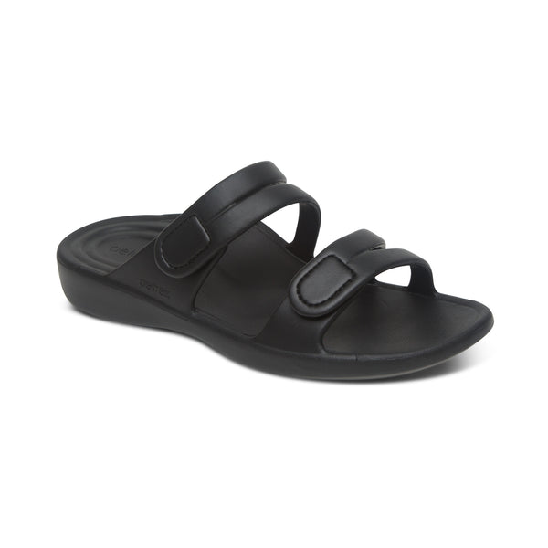 Janey Sport Water Friendly Slide #color_black