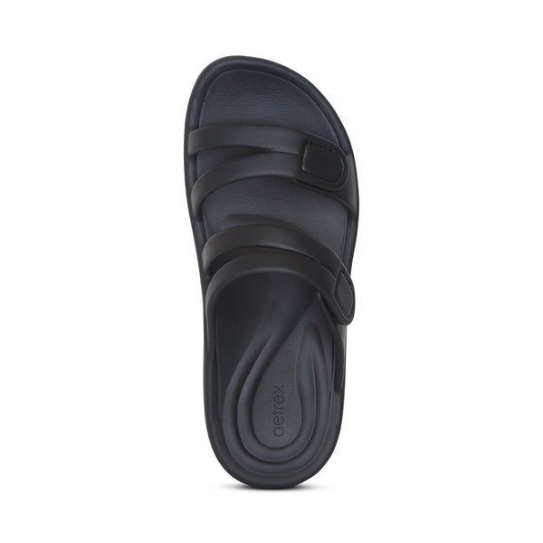 Janey Sport Water Friendly Slide #color_black