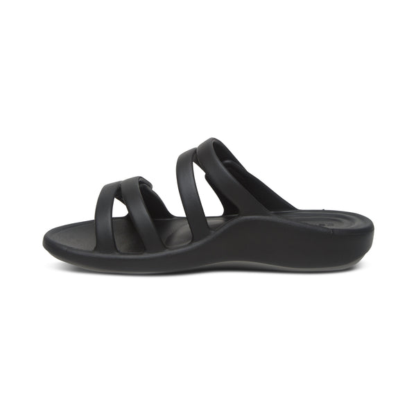 Janey Sport Water Friendly Slide #color_black