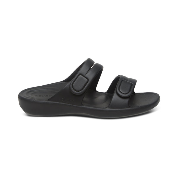 Janey Sport Water Friendly Slide #color_black