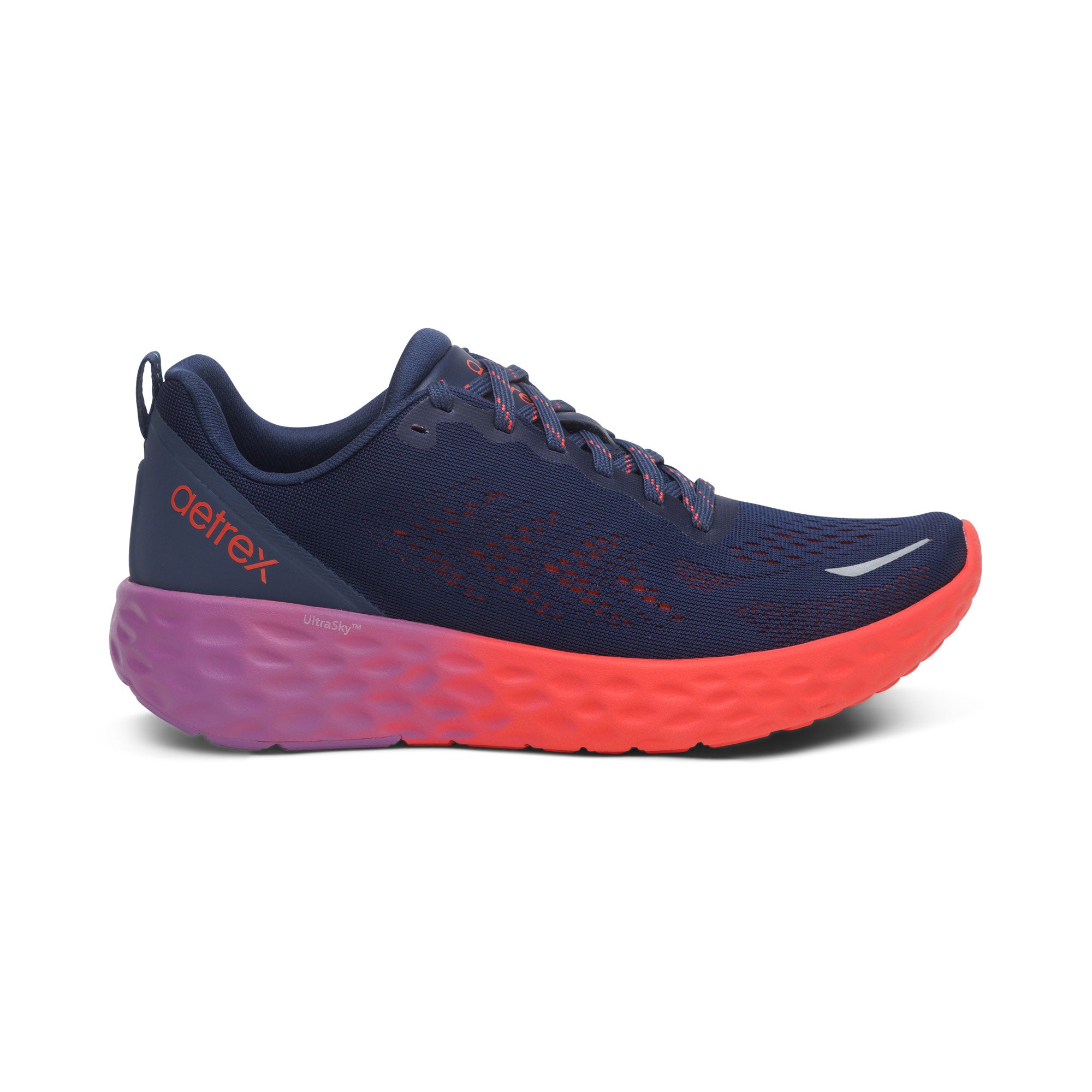 Danika Arch Support Sneaker #color_navy-coral