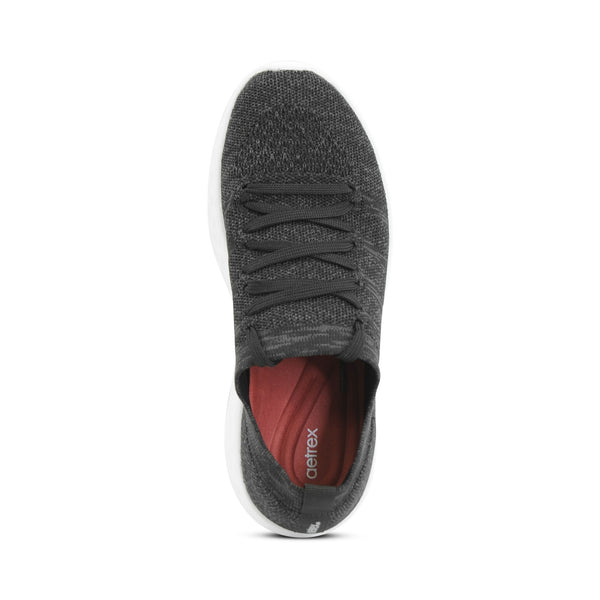 Sadie Lace Up Sneaker #color_black
