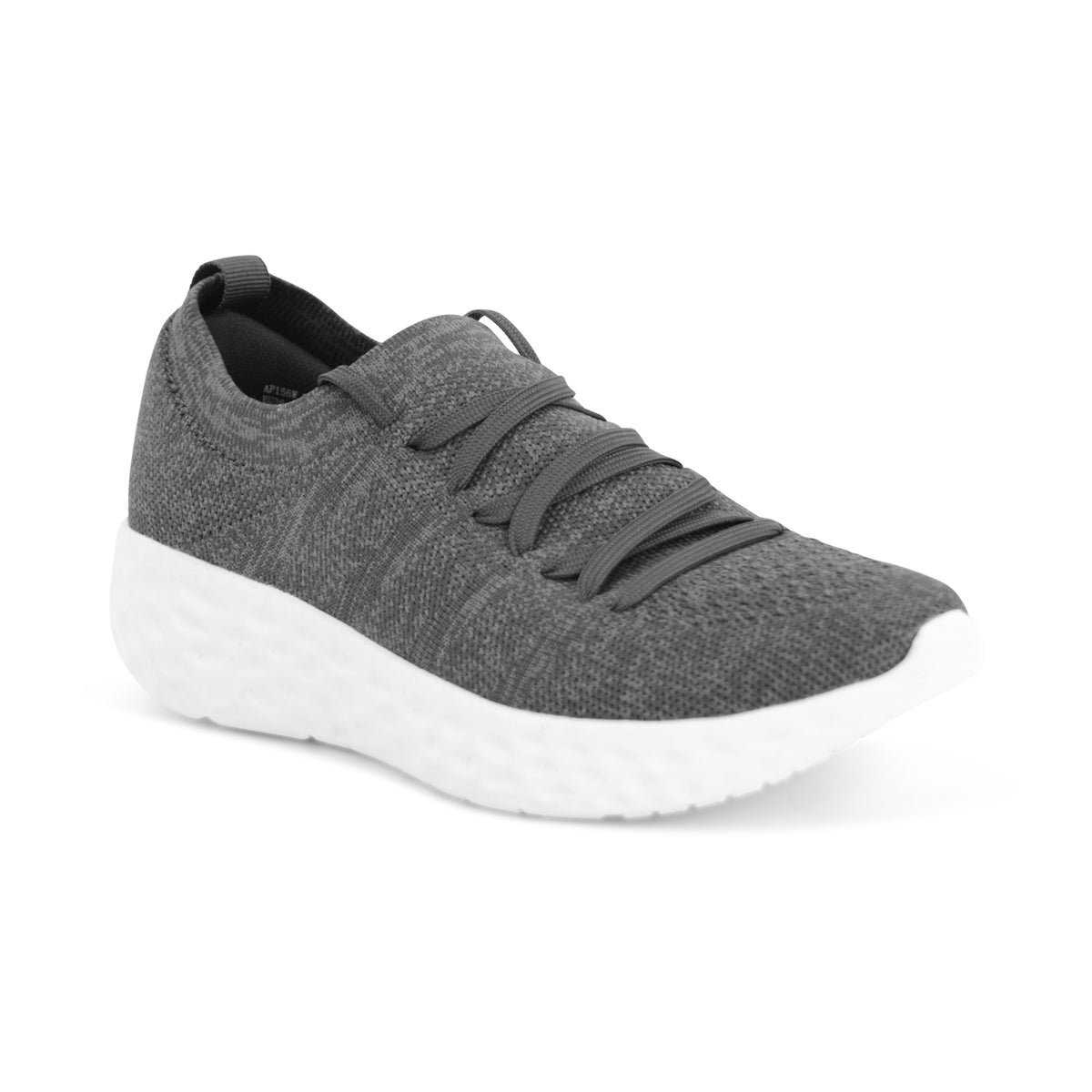 Sadie Lace Up Sneaker Catalog Angle #color_charcoal