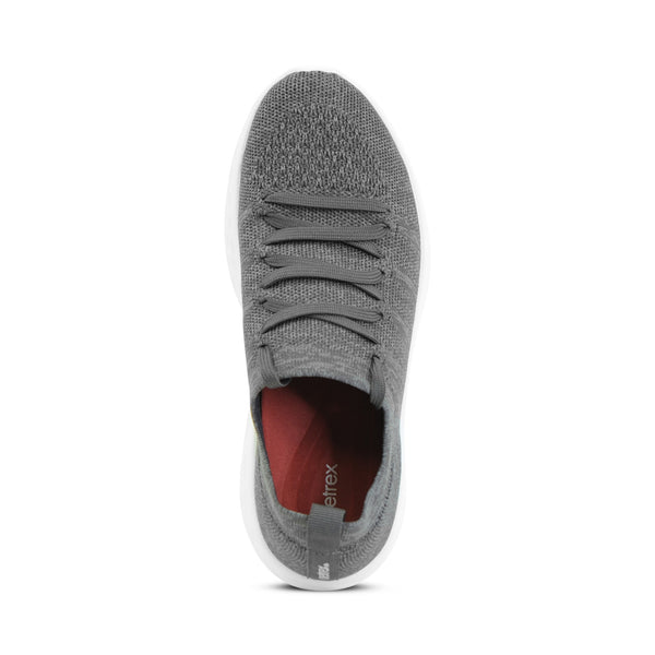 Sadie Lace Up Sneaker #color_charcoal