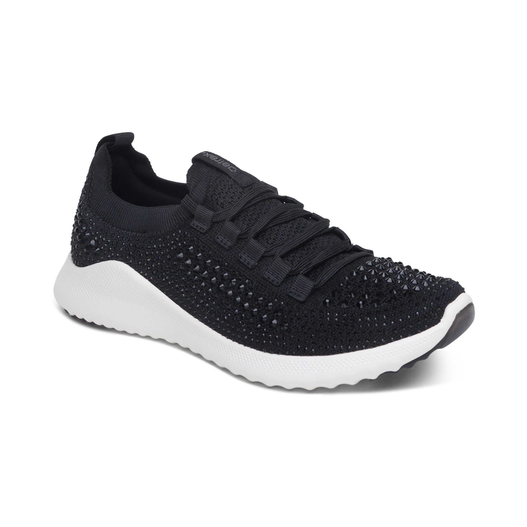 Carly Arch Support Sneakers #color_black-sparkle