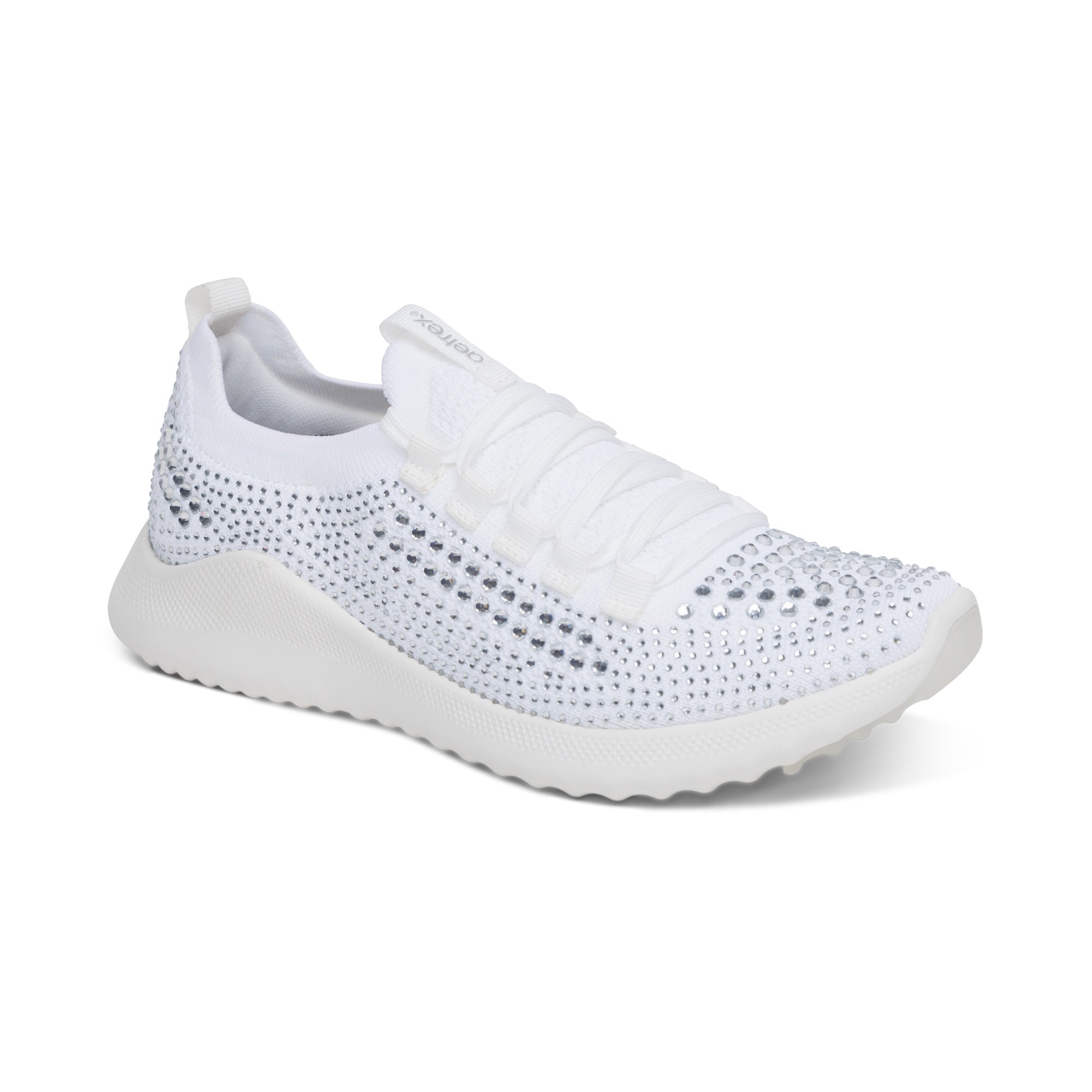 Carly Arch Support Sneakers #color_white-sparkle
