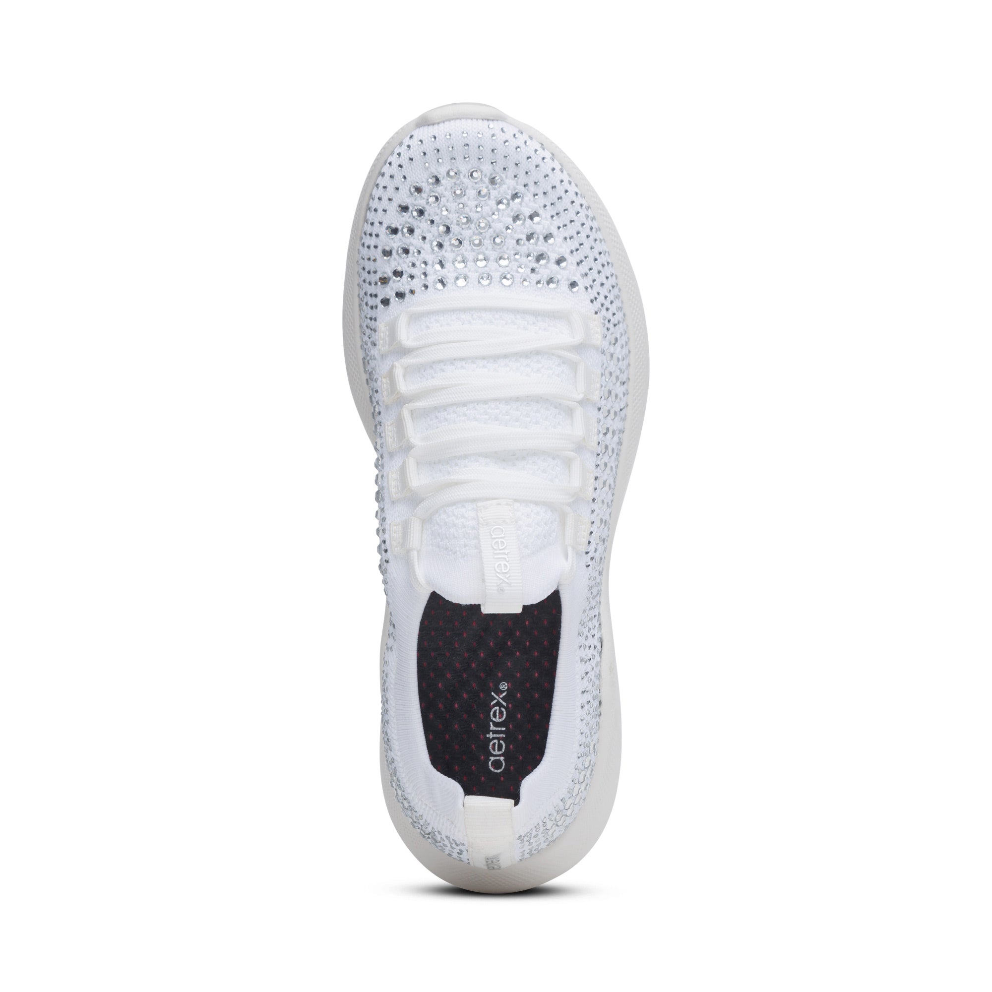 Carly Arch Support Sneakers #color_white-sparkle
