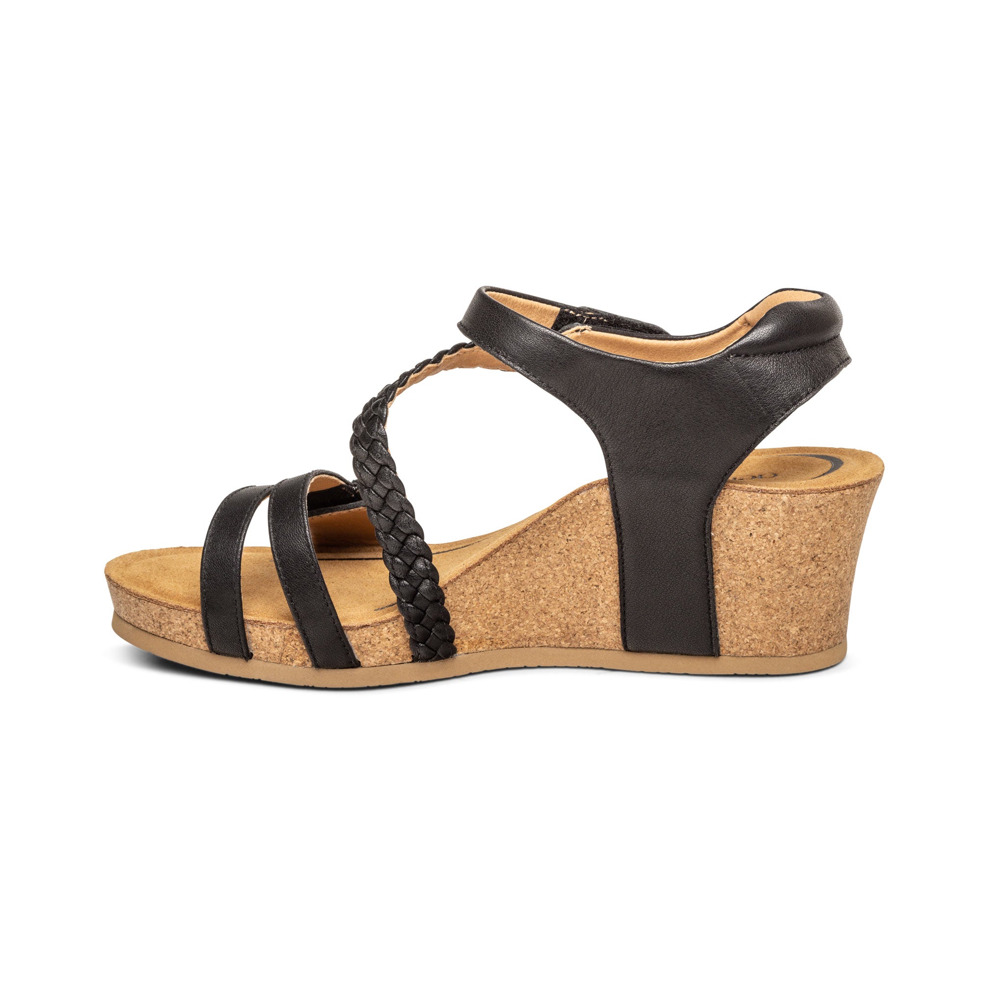 Avril Quarter Strap Wedge #color_black