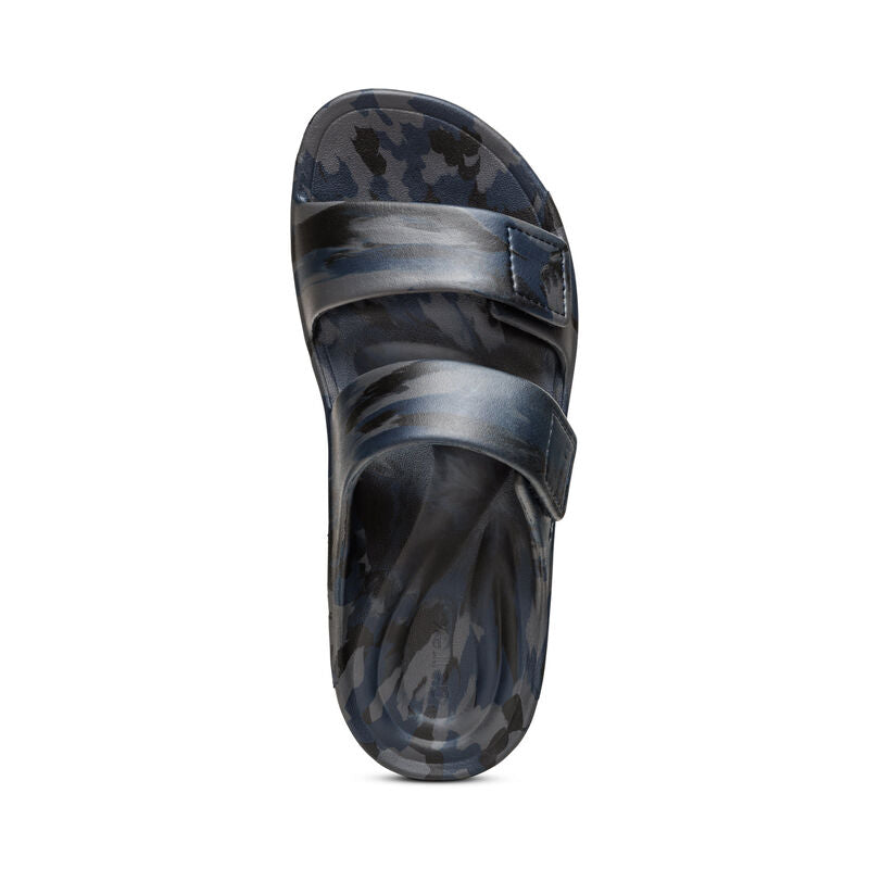 Milos Orthotic Slides - Mens #color_navy-camo