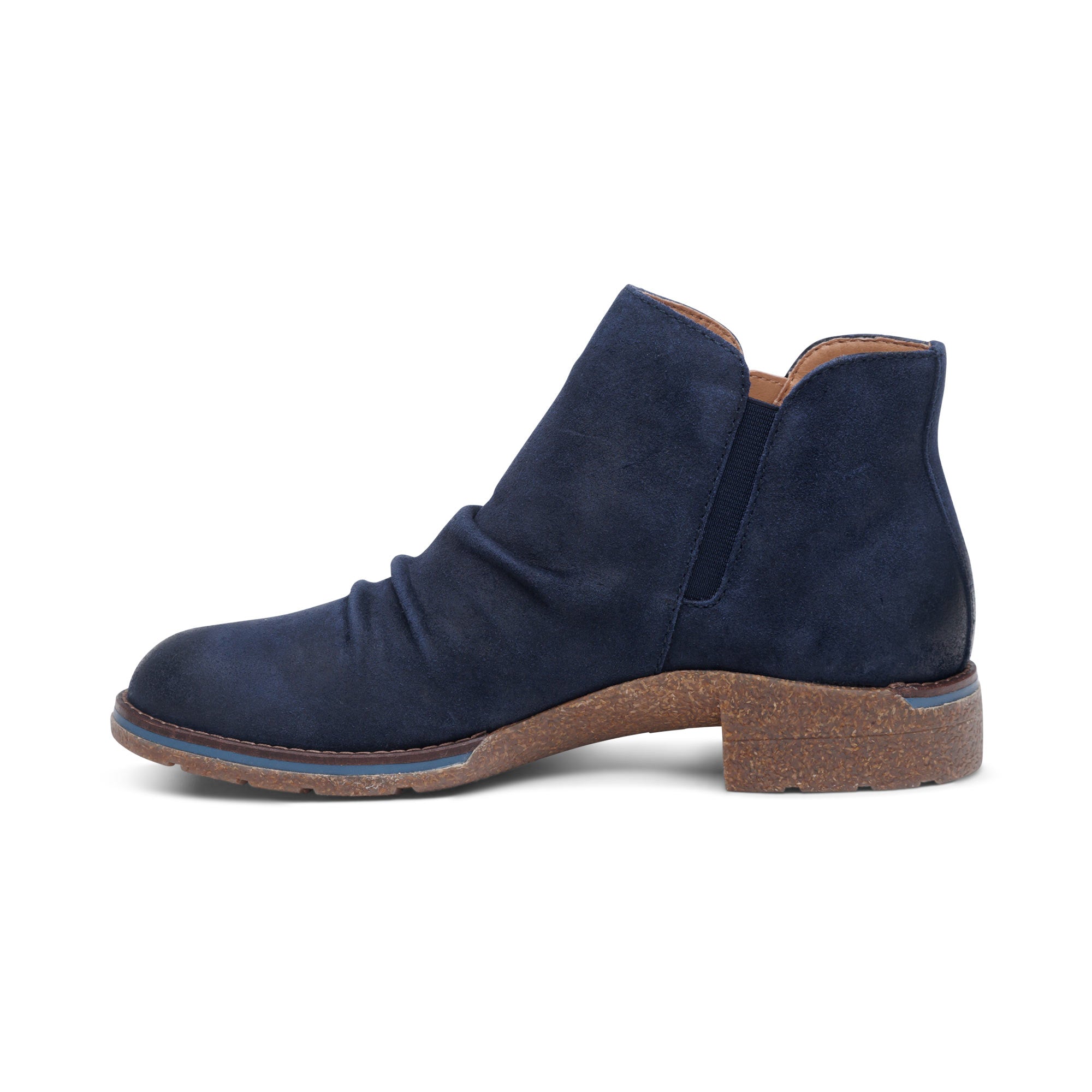 Mila Low Boot #color_navy