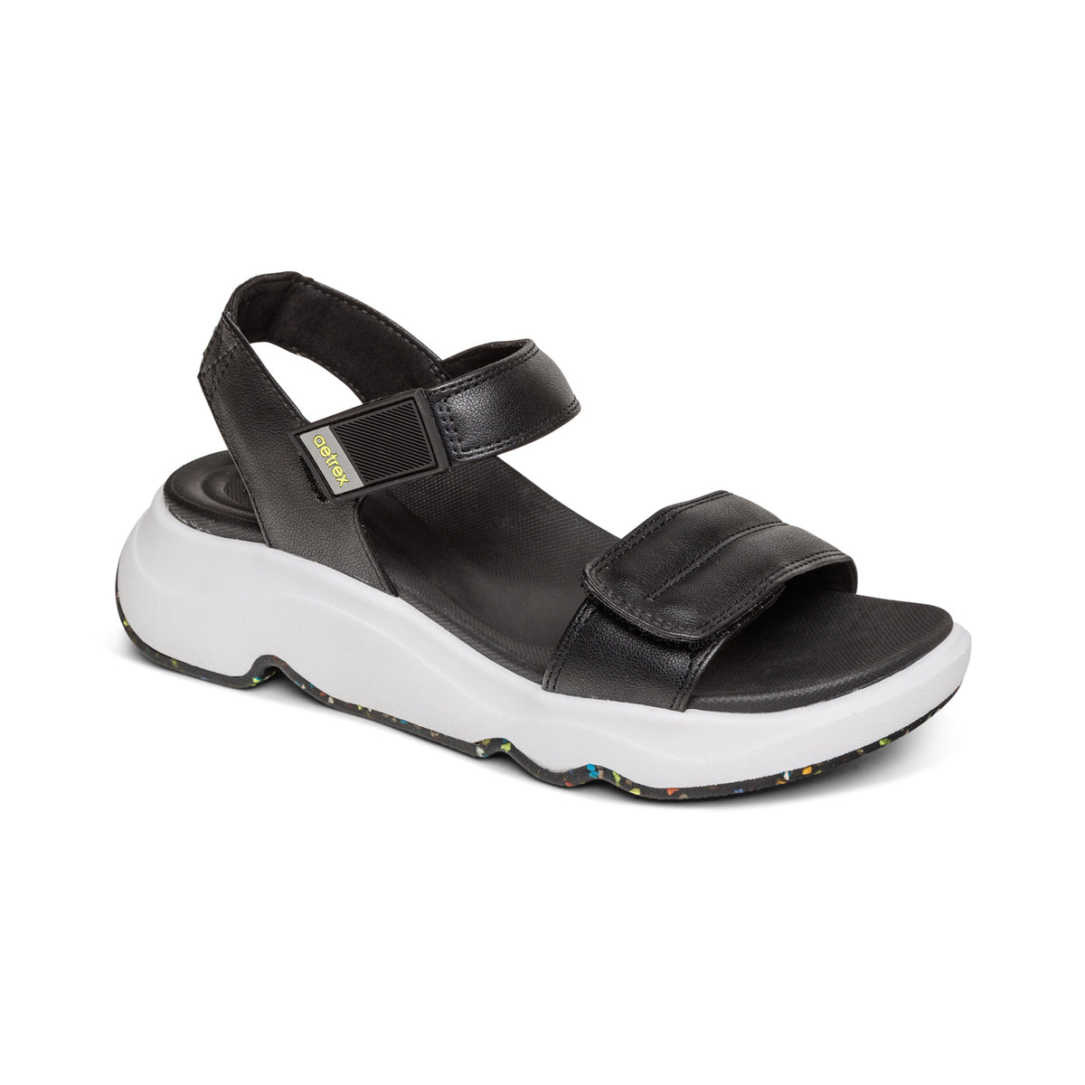 Whit Water-Friendly Sport Sandal Catalog Angle #color_black