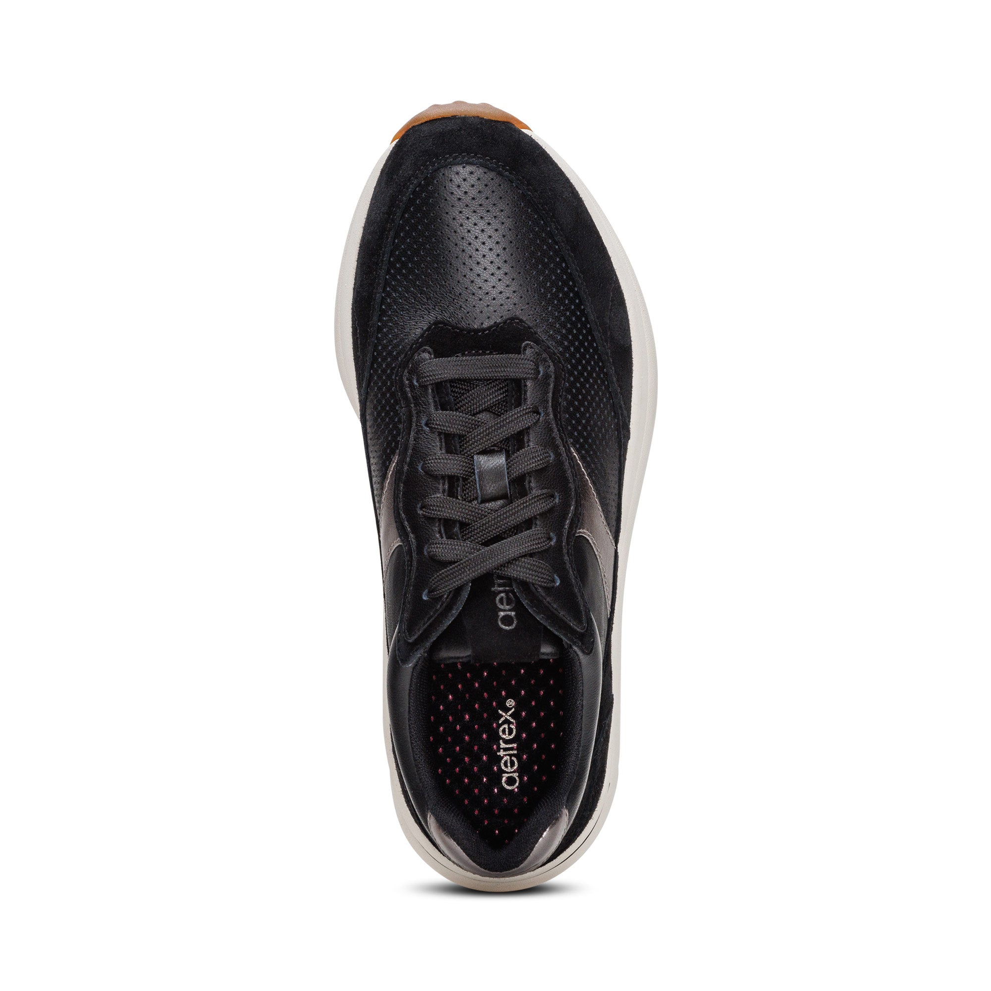 Emily Lace Up Sneakers #color_black