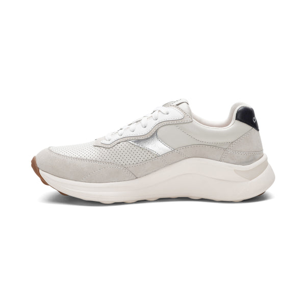 Emily Lace Up Sneaker #color_chalk