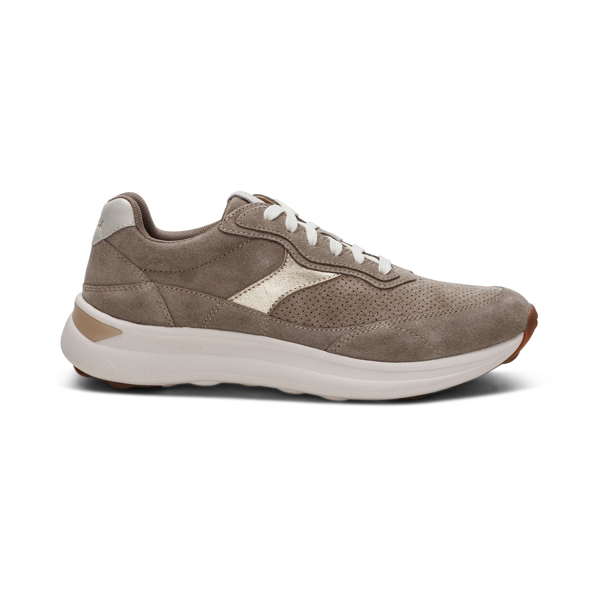 Emily Lace Up Sneakers #color_taupe