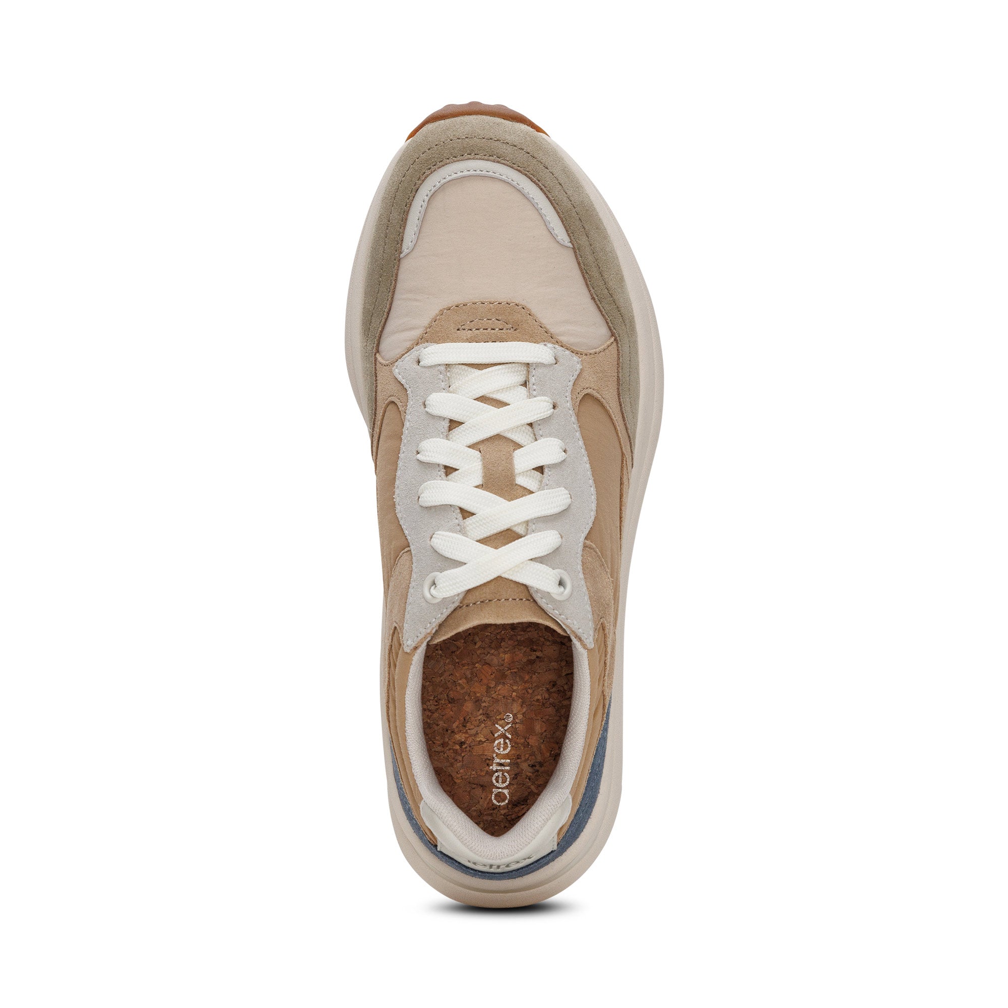 Molly Lace Up Sneakers #color_tan