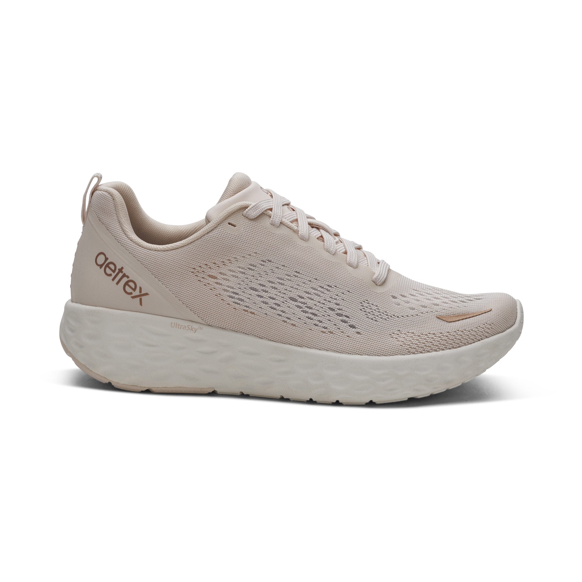 Danika Arch Support Sneaker Right Angle #color_ivory