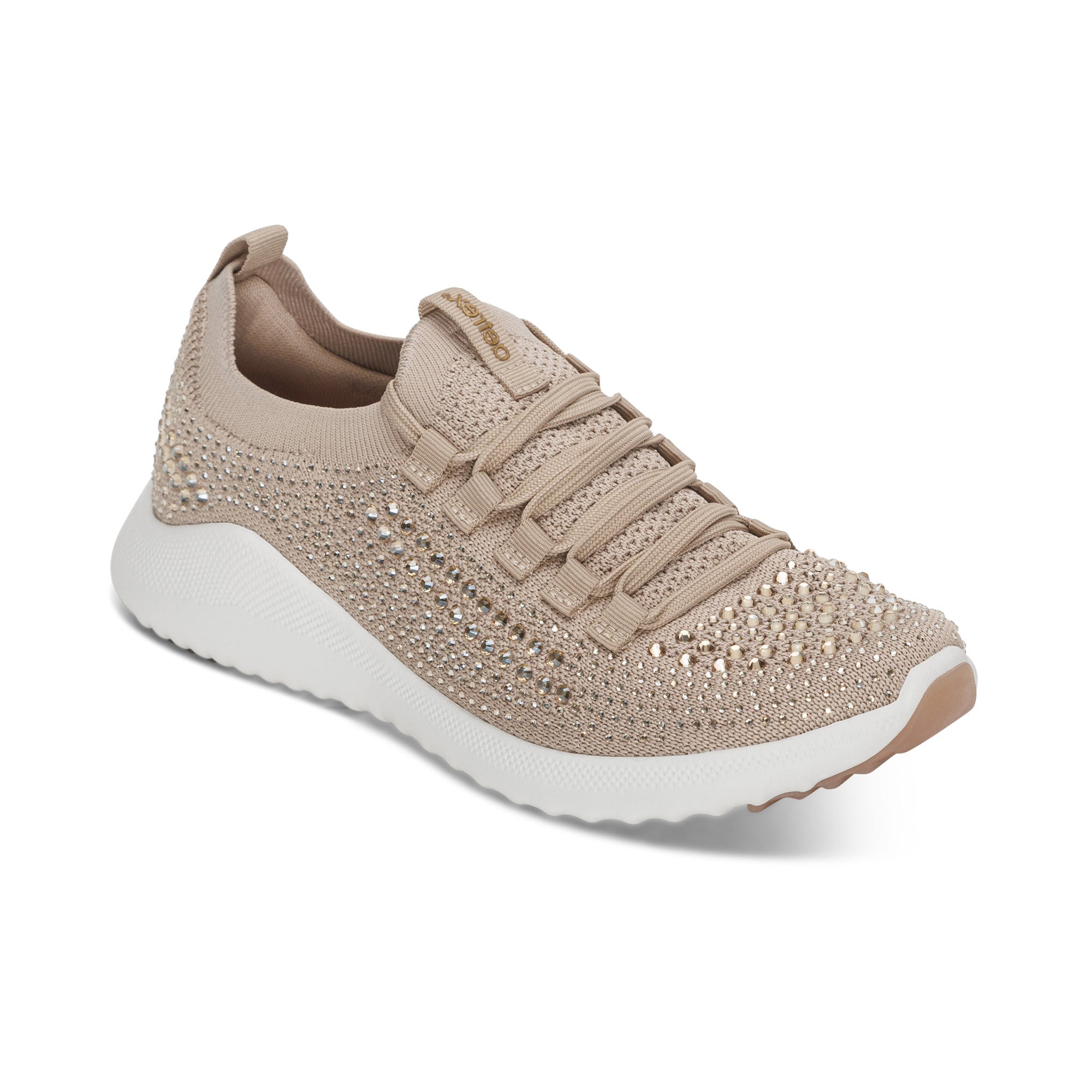 Carly Arch Support Sneakers #color_tan-sparkle