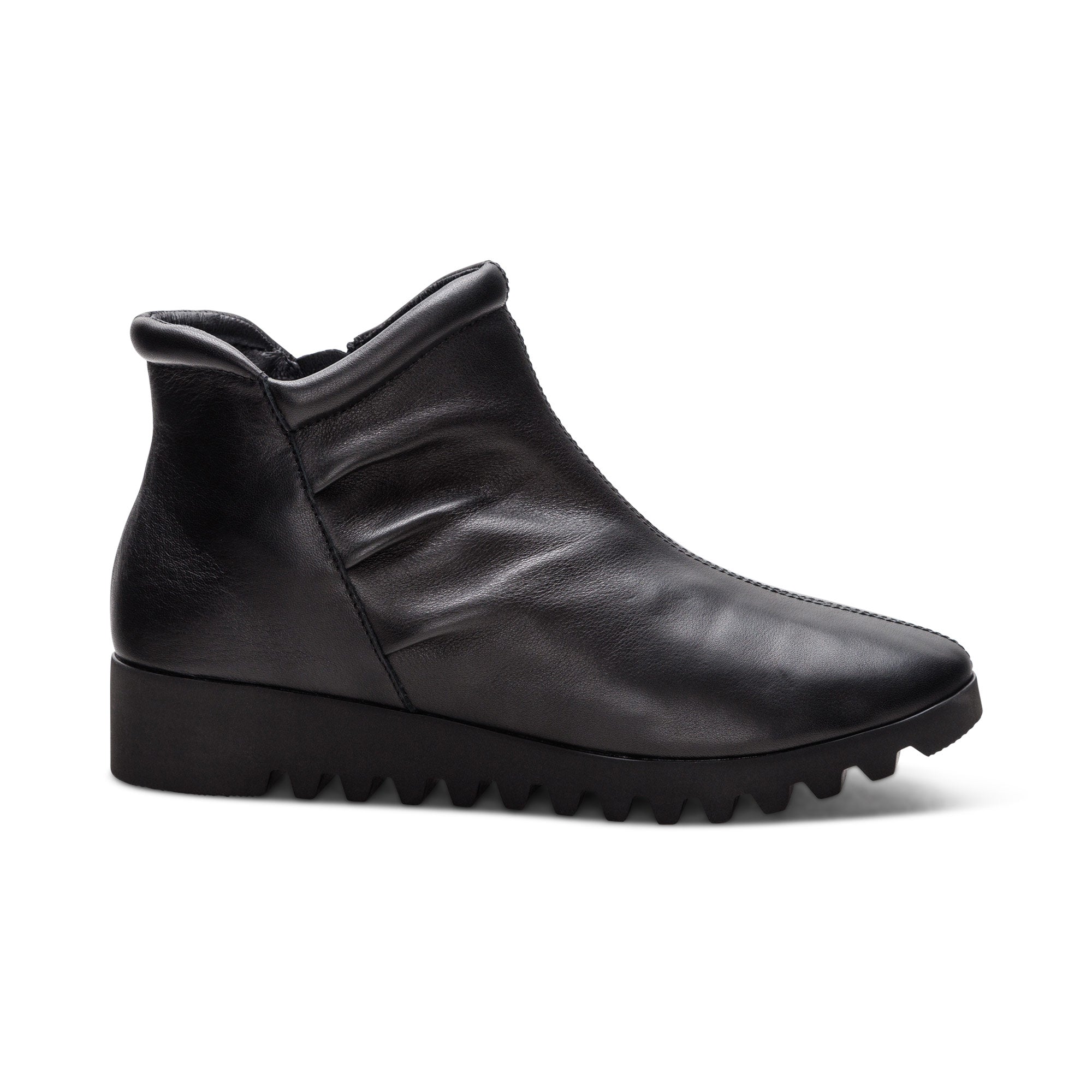 Zoey Slip-On Boot #color_black-leather