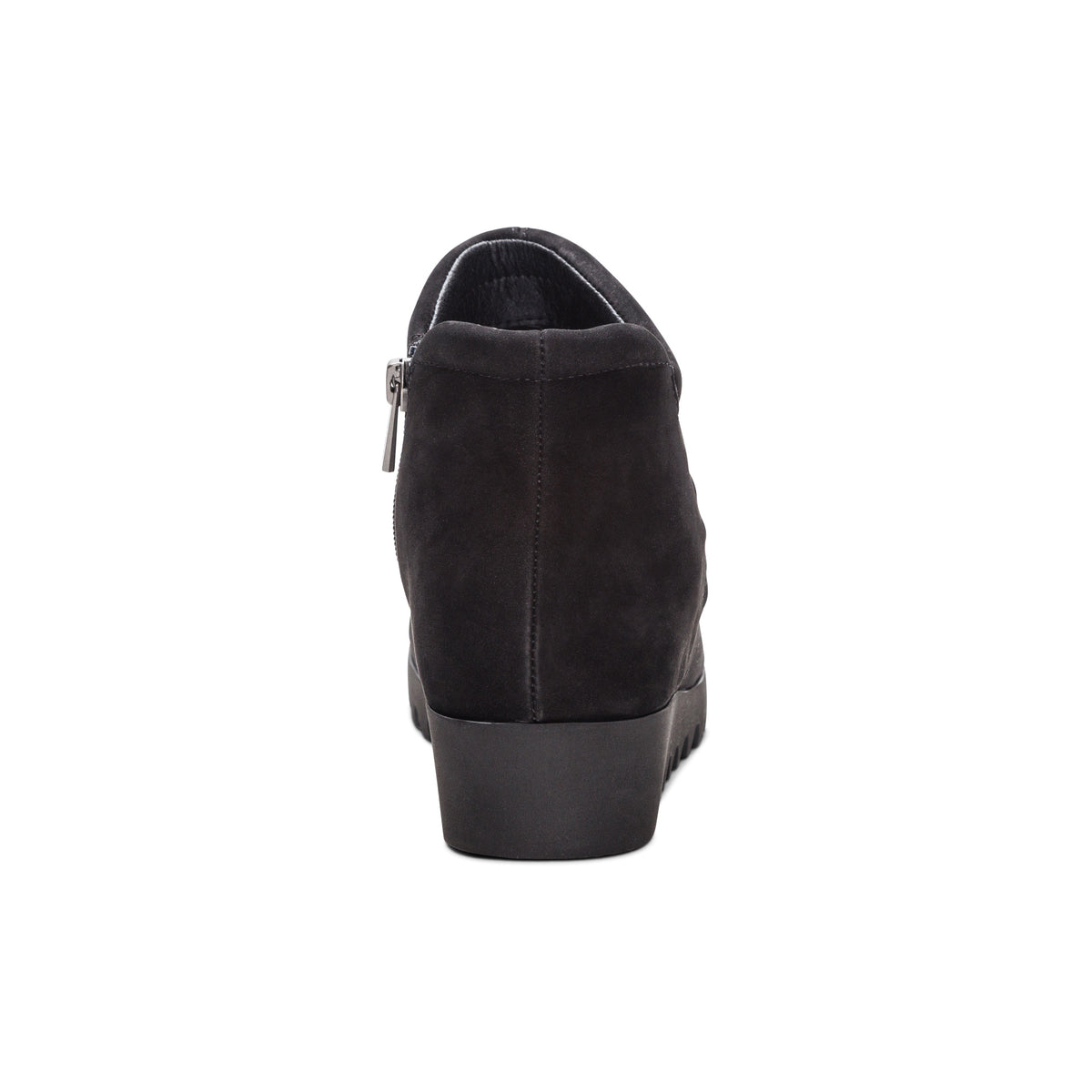 Zoey Slip-On Boot Rear Angle #color_black