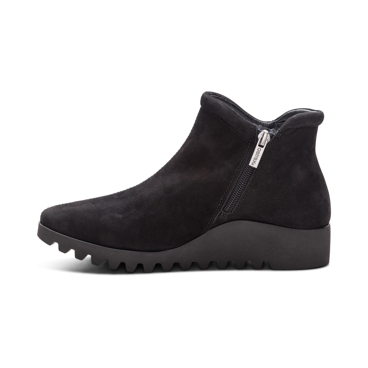 Zoey Slip-On Boot Left Angle #color_black