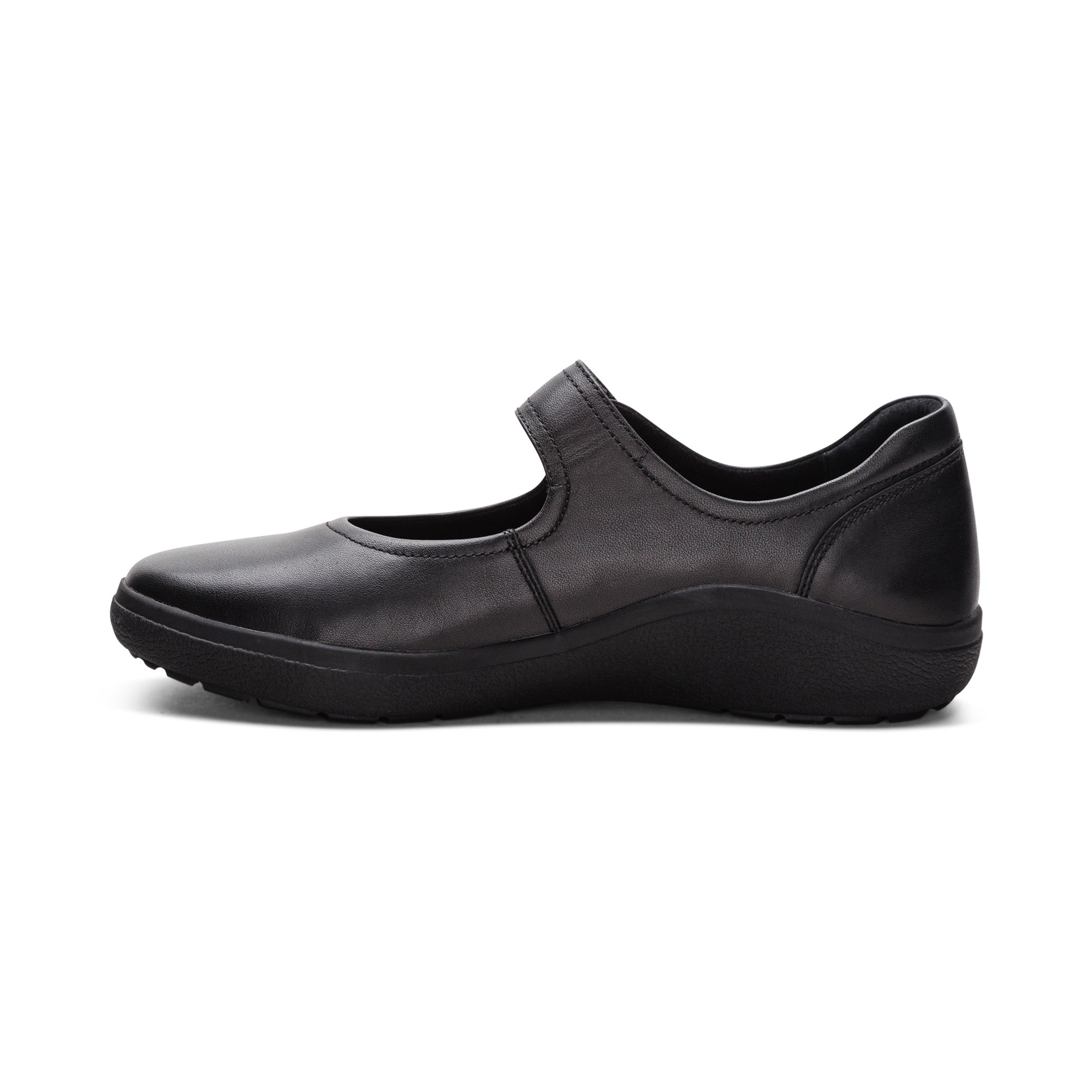 Erica Casual Sneakers Left Angle #color_black