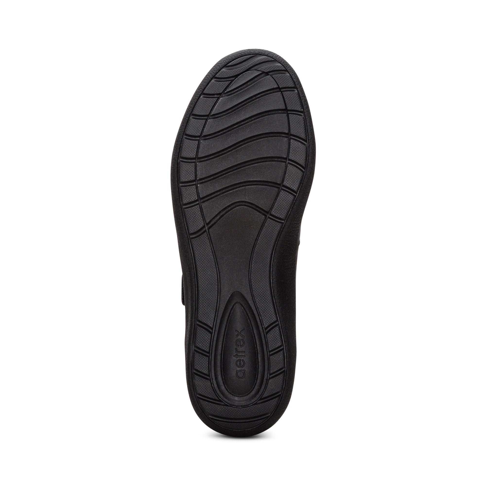 Erica Casual Sneakers Bottom Angle #color_black