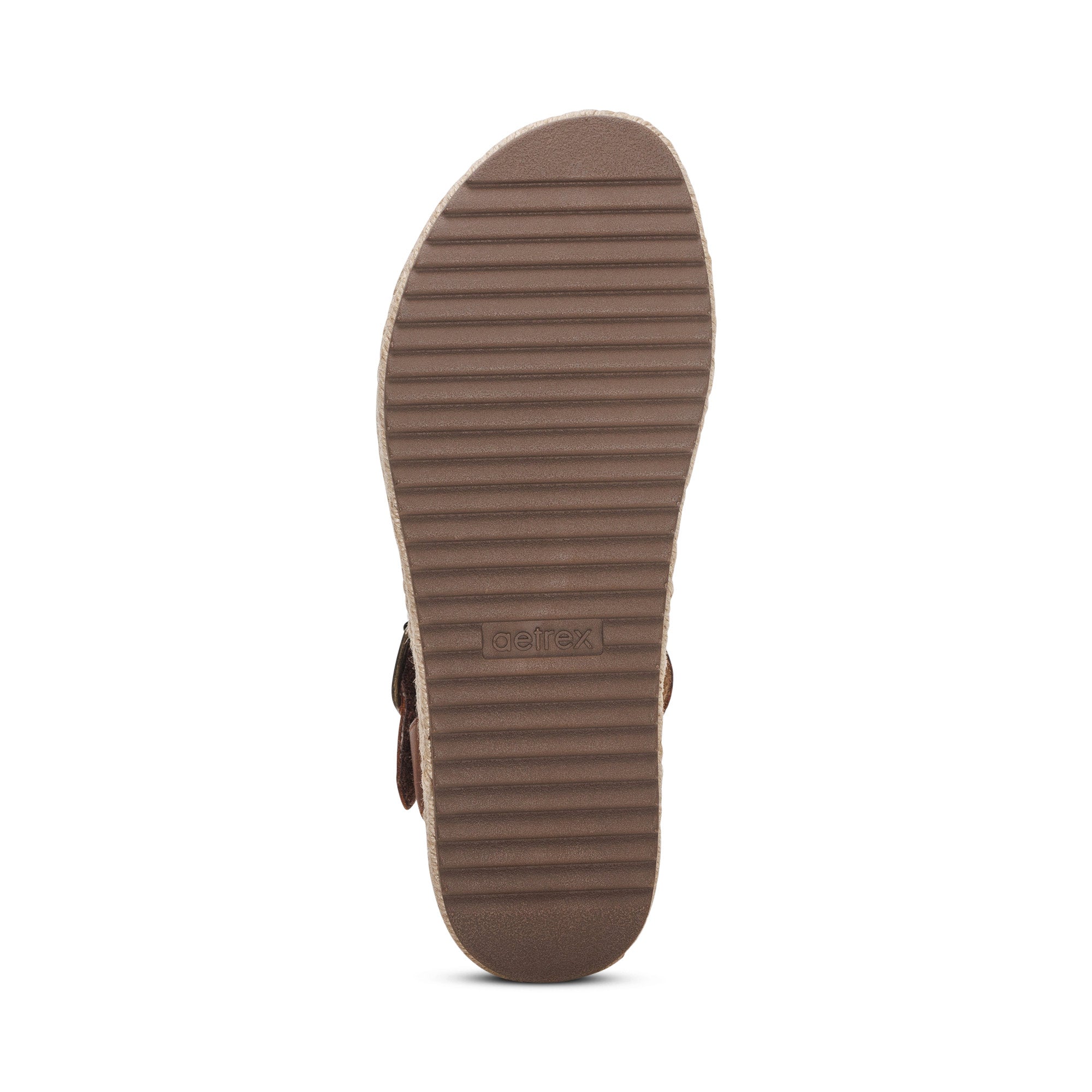 Paula Arch Support Platform Sandal #color_walnut