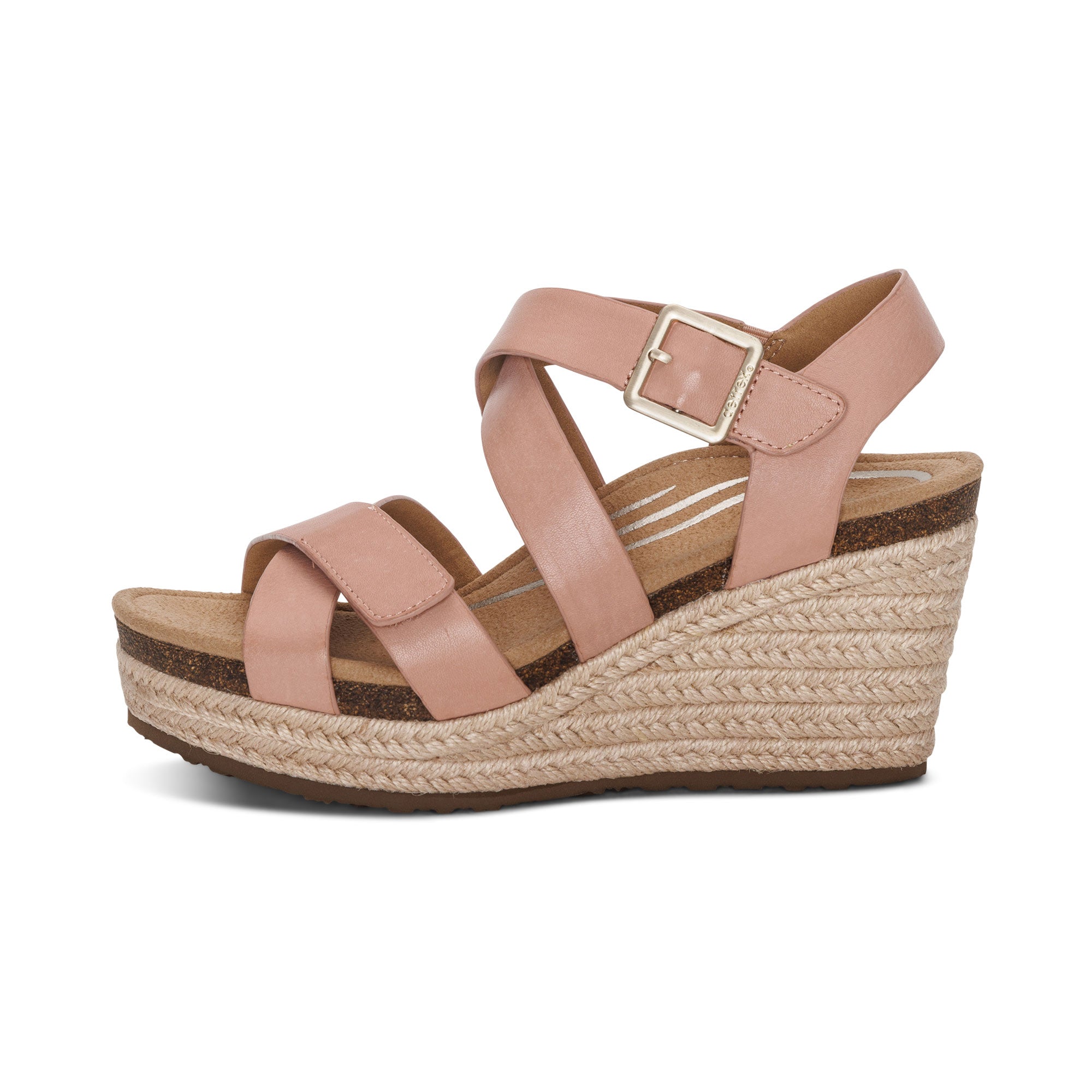 Anna Arch Support Wedge #color_rose