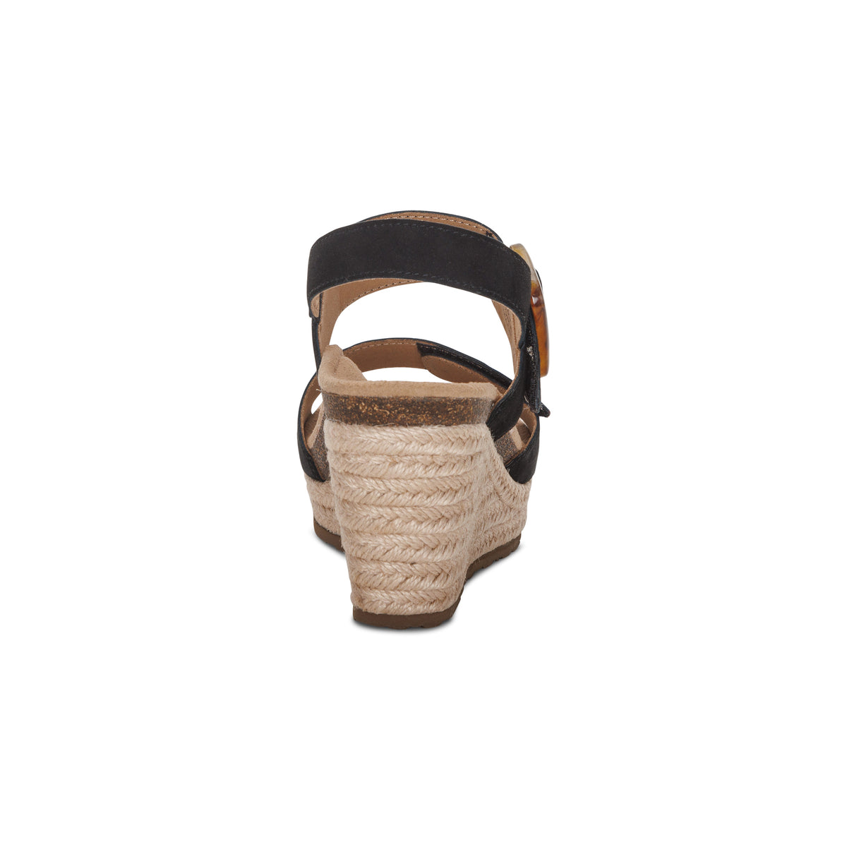 Ashley Arch Support Wedge Rear Angle #color_black
