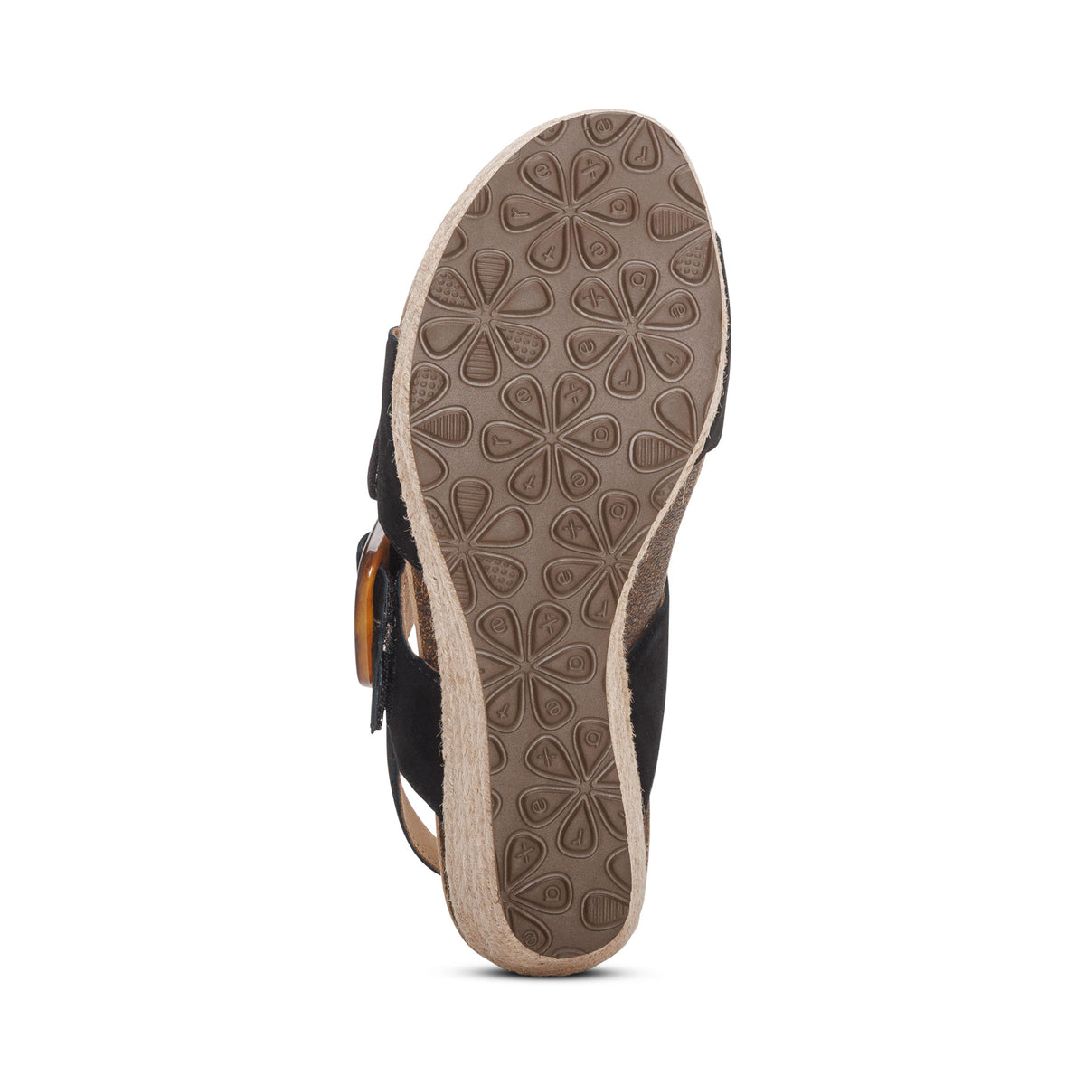 Ashley Arch Support Wedge Bottom Angle #color_black