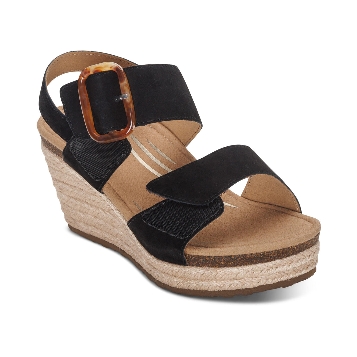 Ashley Arch Support Wedge Extra Angle #color_black
