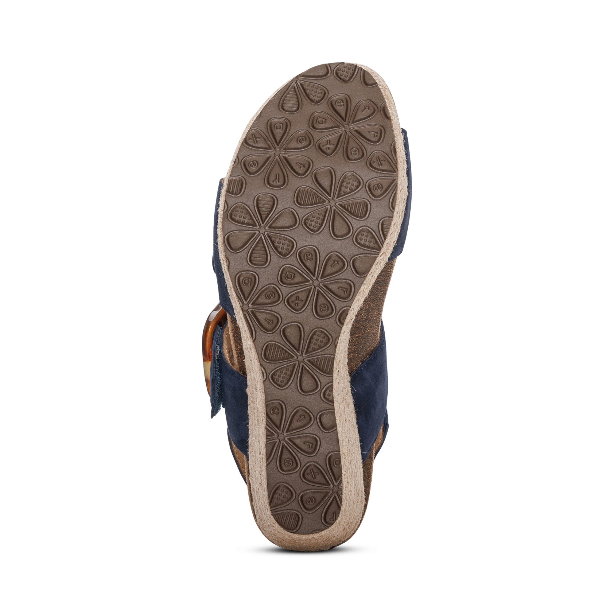 Ashley Arch Support Wedge Bottom Angle #color_navy
